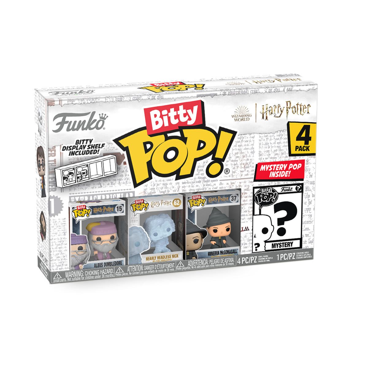 Harry Potter Dumbledore Funko Bitty Pop! Mini-Figure 4-Pack