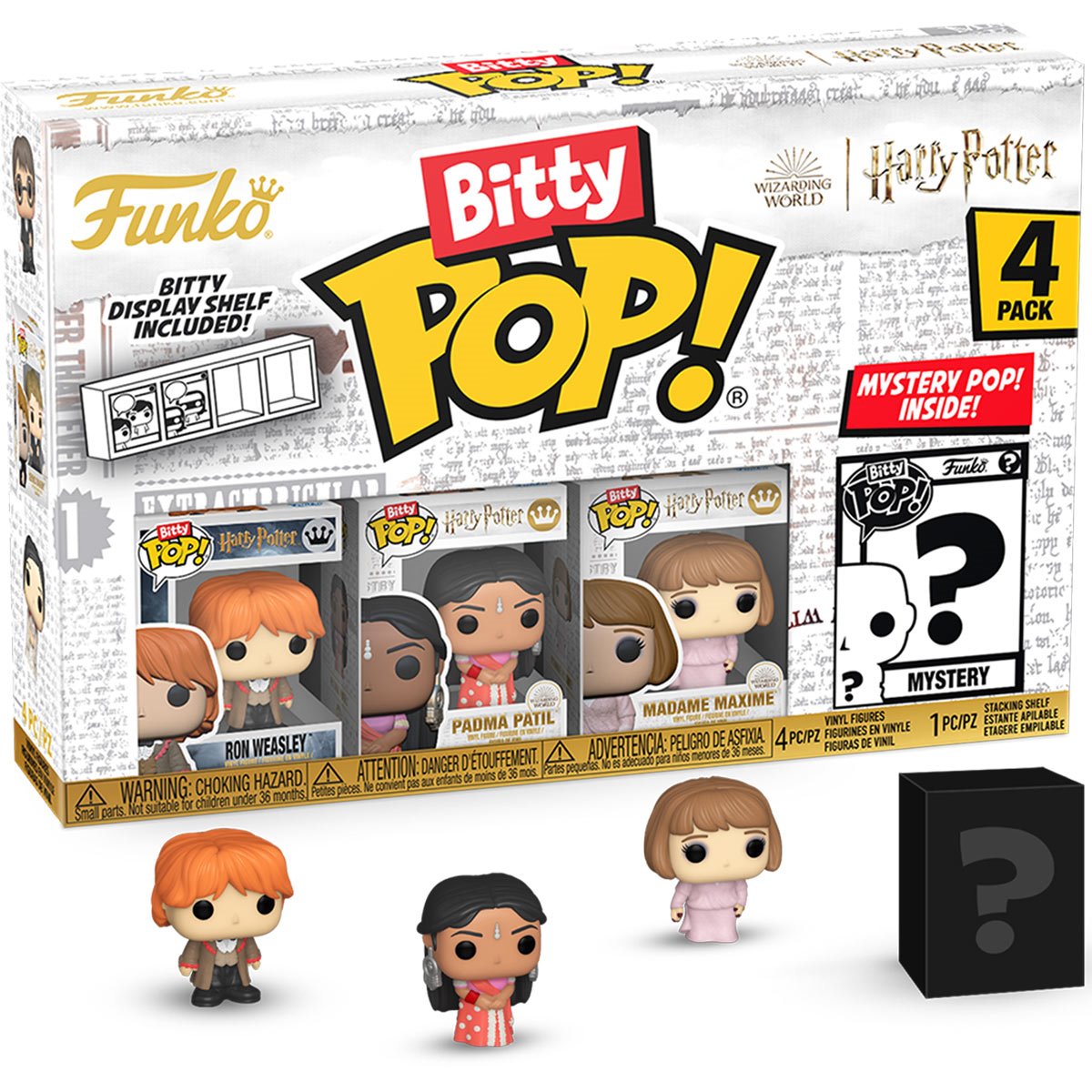 Harry Potter and the Goblet of Fire Ron Weasley Funko Bitty Pop! Mini-Figure 4-Pack
