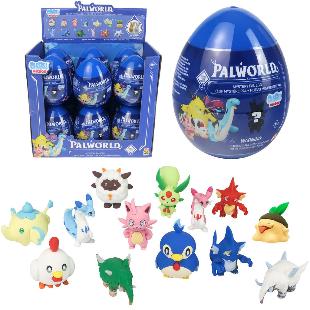 Palworld 1 1/2-Inch Cheebee Egg Reveal Mini-Figure Blind Box Case of 12