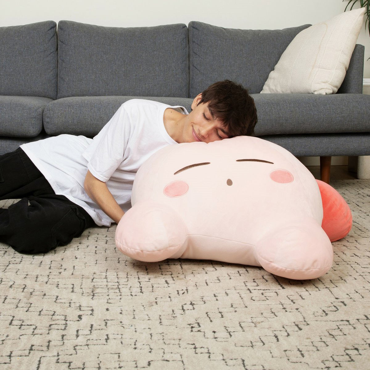 Club Mocchi Mocchi Suya Suya Sleeping Friend Kirby Limited Edition Ginormous Plush