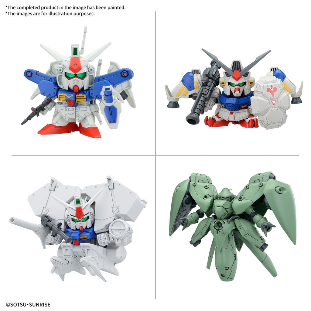 Gundam SD BB Senshi Mobile Suit Gundam 0083: Stardust Memory Model Kit Set