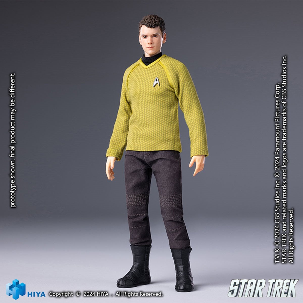 Star Trek 2009 Chekov Exquisite Super Series 1:12 Scale Action Figure