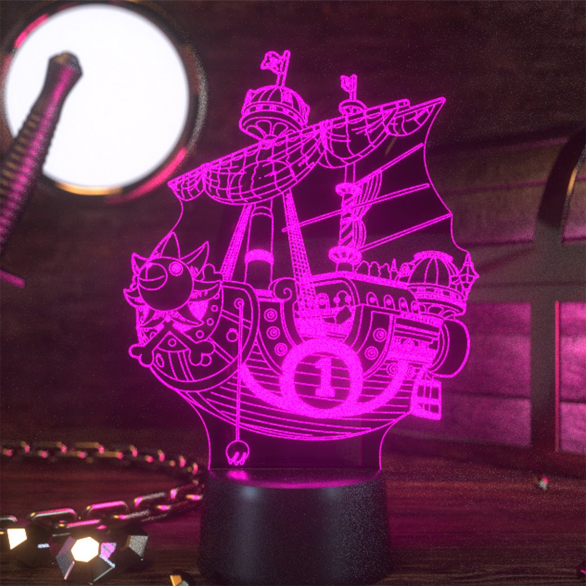 One Piece Thousand Sunny Otaku Lamp
