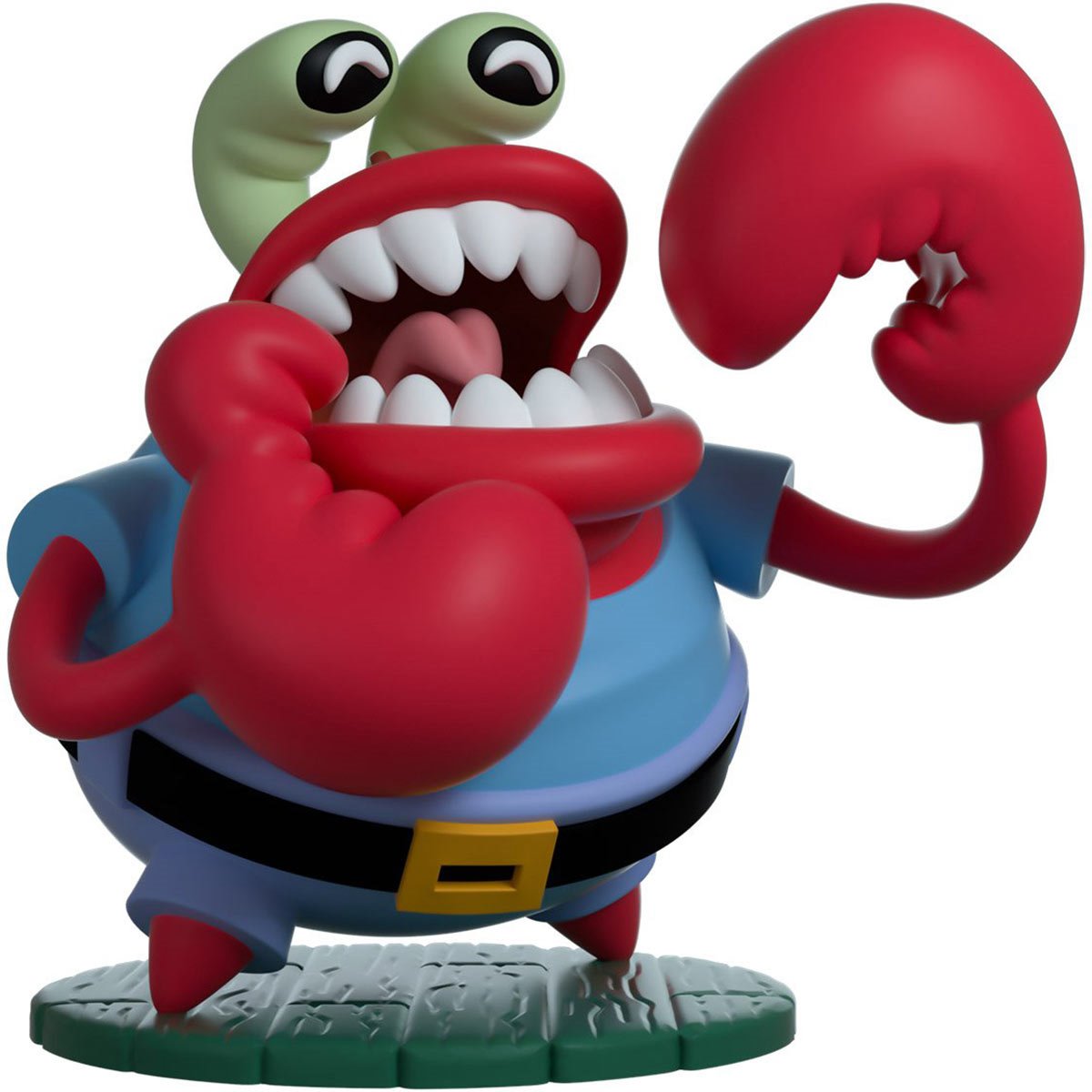 Spongebob SquarePants Collection Choking Mr. Krabs Vinyl Figure #13
