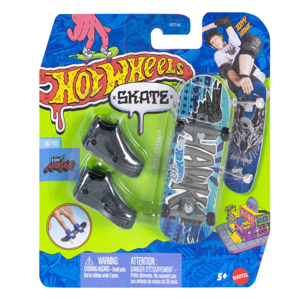 Hot Wheels Skate Fingerboard Singles 2025 Mix 5 Case of 16