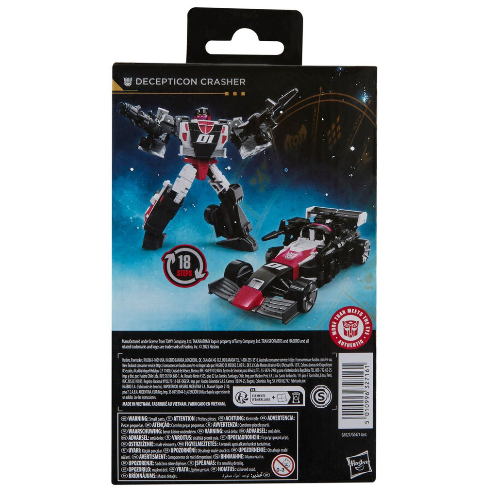 Transformers Generations Age of the Primes Deluxe Decepticon Crasher