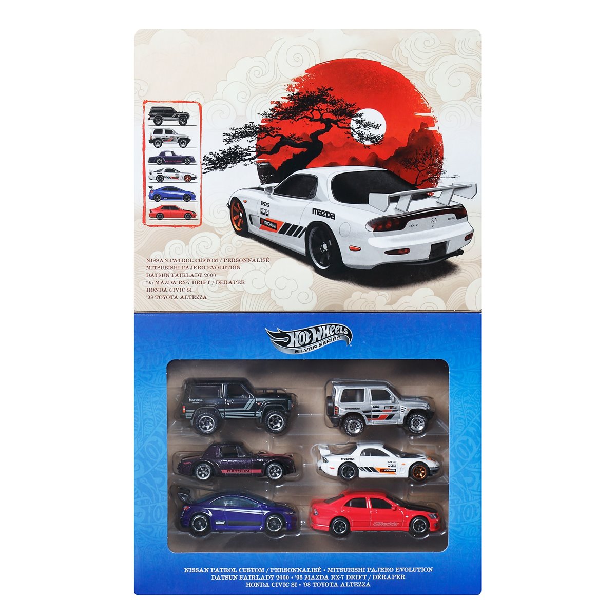 Hot Wheels Streets of Japan 2026 Vehicle Case of 6