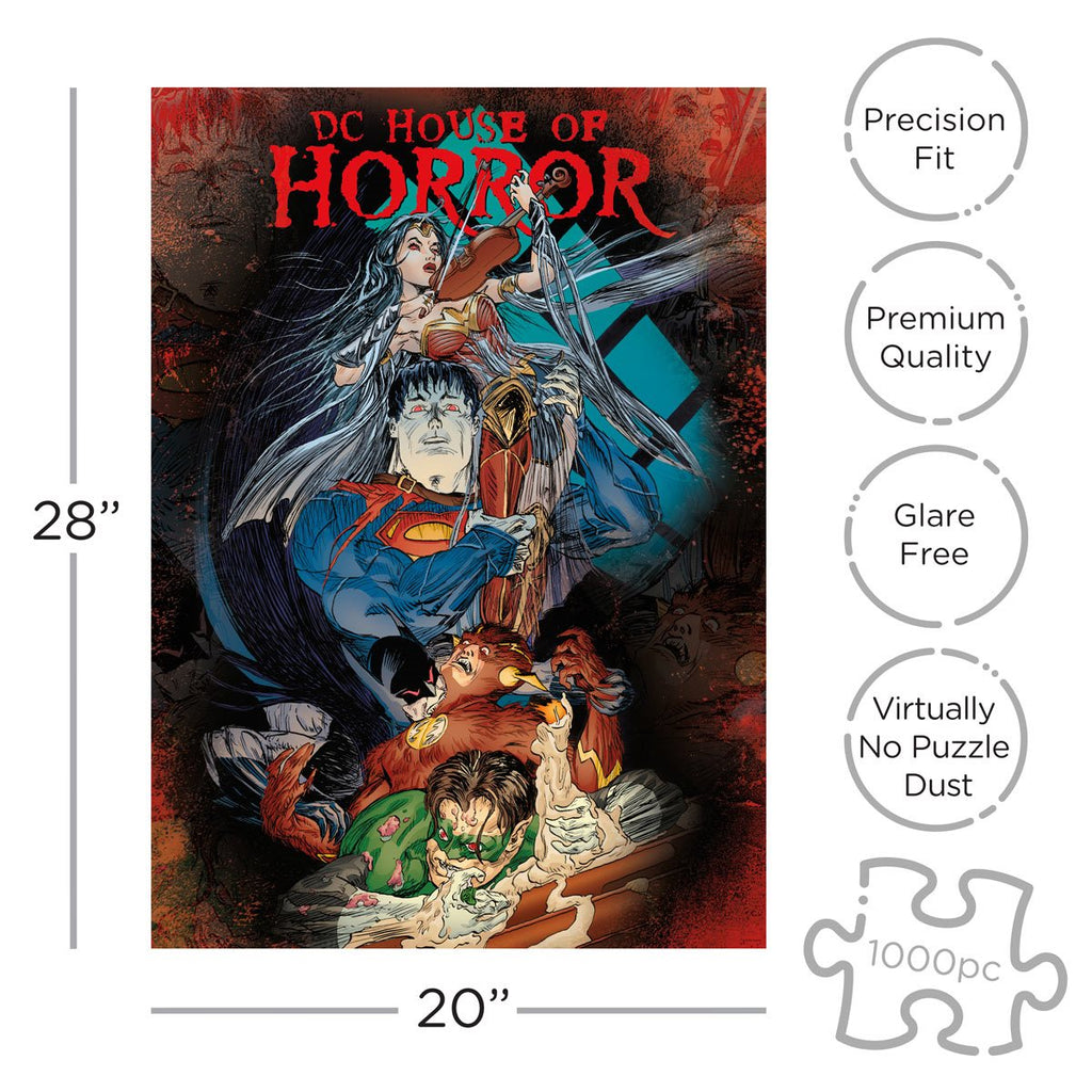 DC Comics House of Horror 1,000-Piece Puzzle