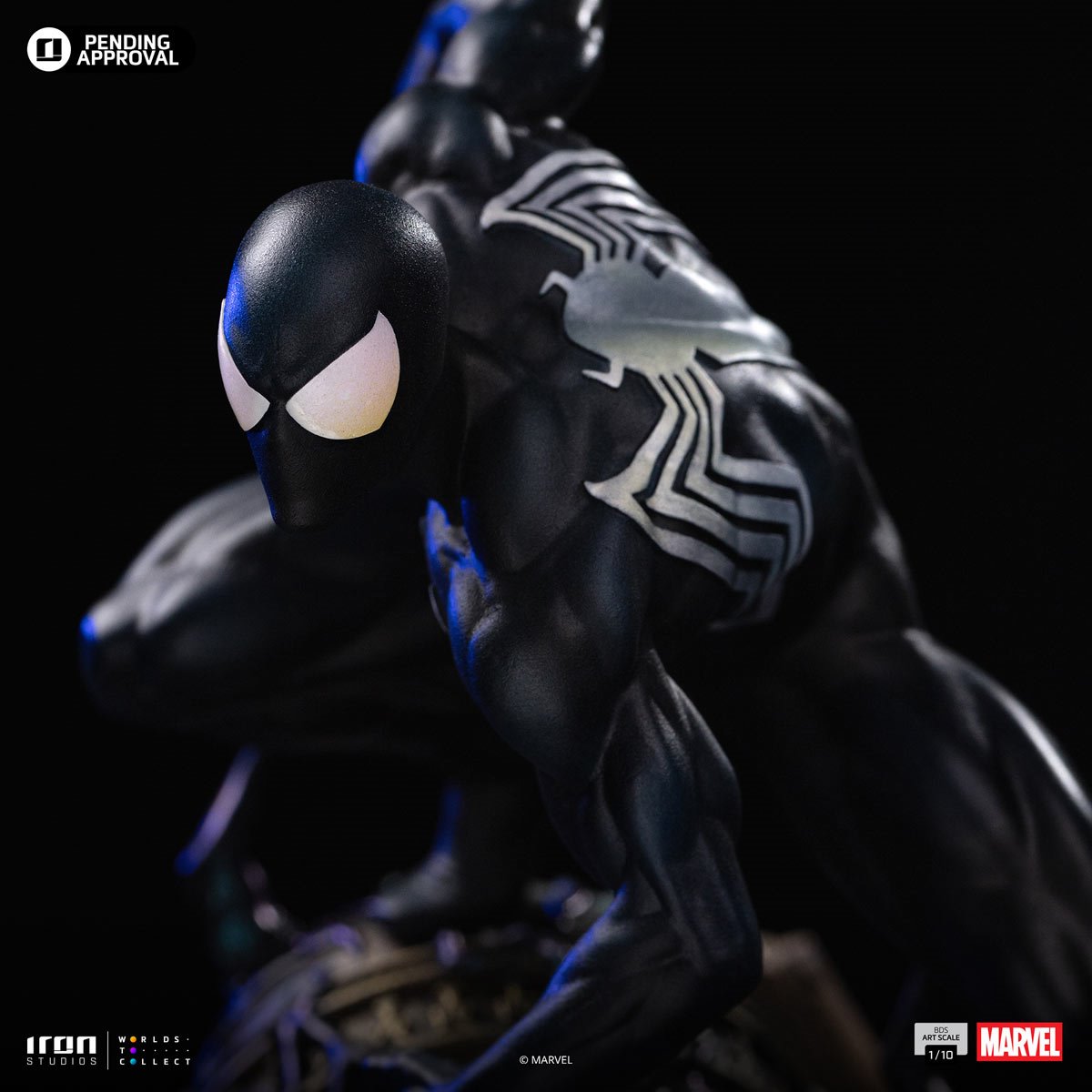 Spider-Man Black Suit Battle Diorama Series 1:10 Art Scale Limited Edition Statue