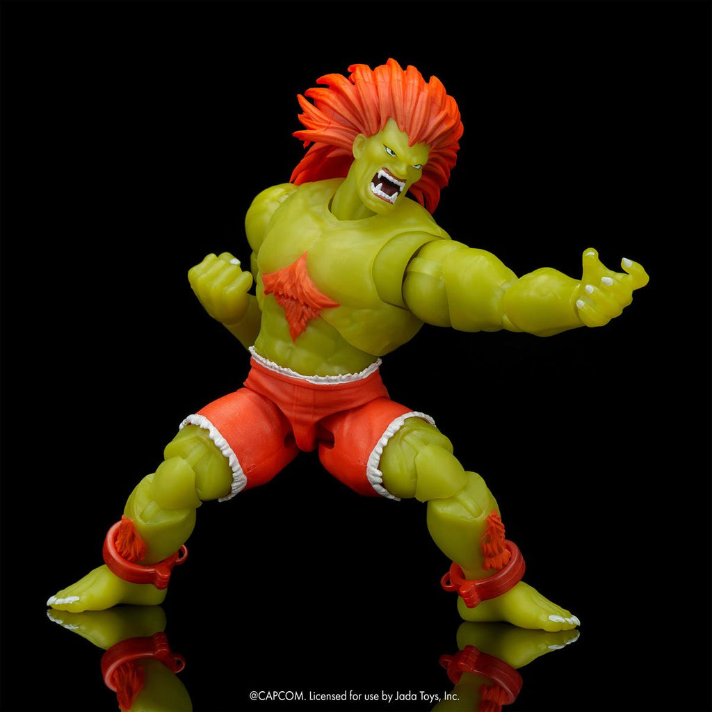 Ultra Street Fighter II Blanka Glow-in-the-Dark 6-Inch Scale Action Figure - Entertainment Earth Exclusive