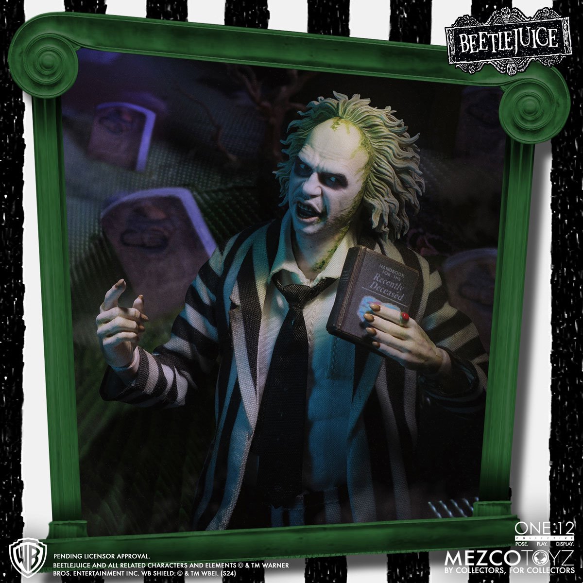 Beetlejuice Deluxe Edition One:12 Collective Action Figure