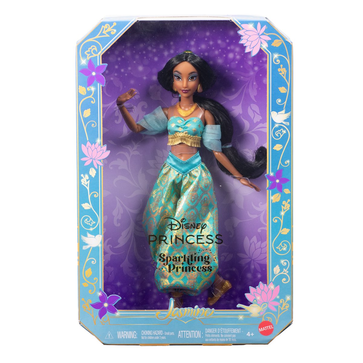 Disney Princess Sparkling Princess Jasmine Fashion Doll