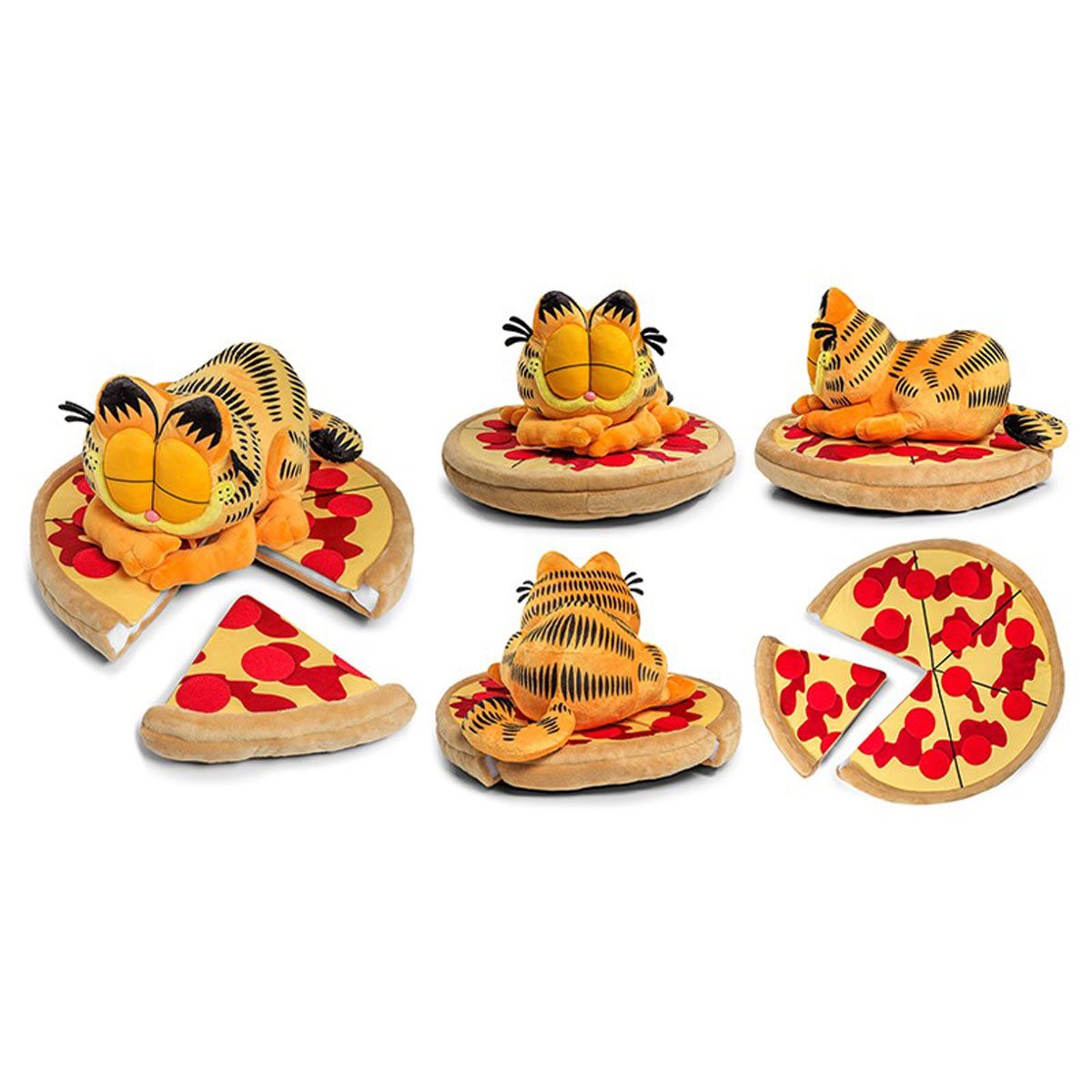 Garfield Pizza Nap Time 16-Inch Plush Set