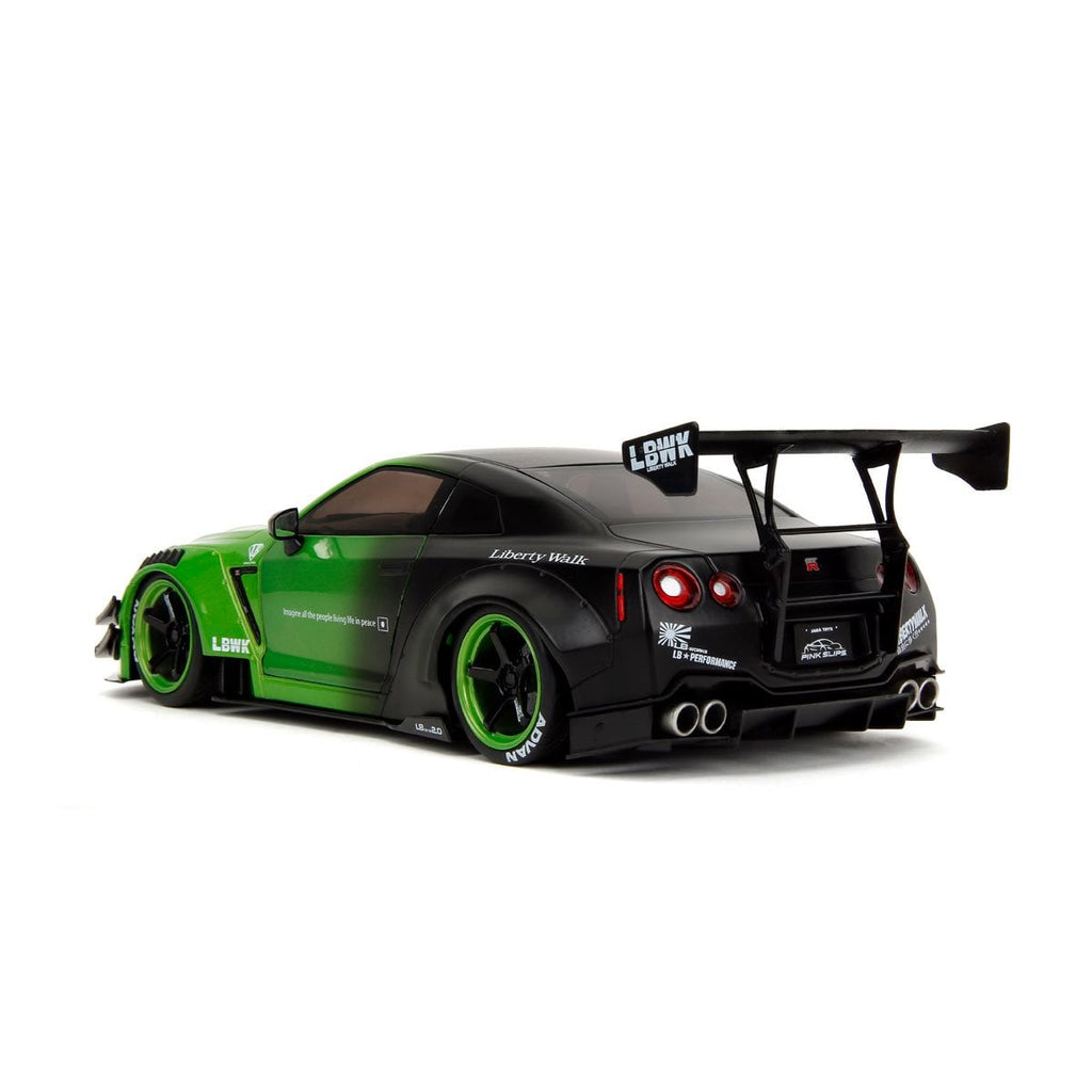 Pink Slips Wave 1 Nissan GT-R R35 with Liberty Walk Body Kit 1:18 Scale Die-Cast Metal Vehicle