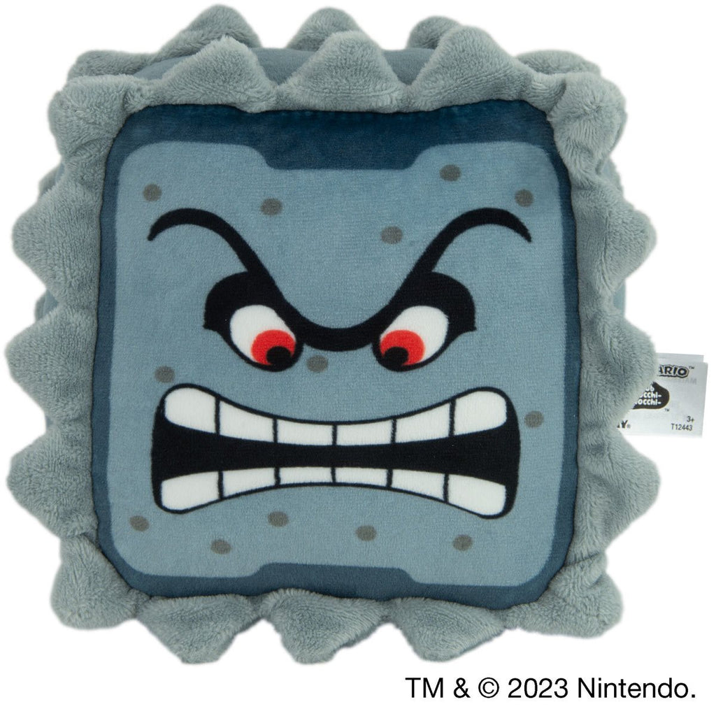 Club Mocchi Mocchi Super Mario Bros. Thwomp Junior 6-Inch Plush