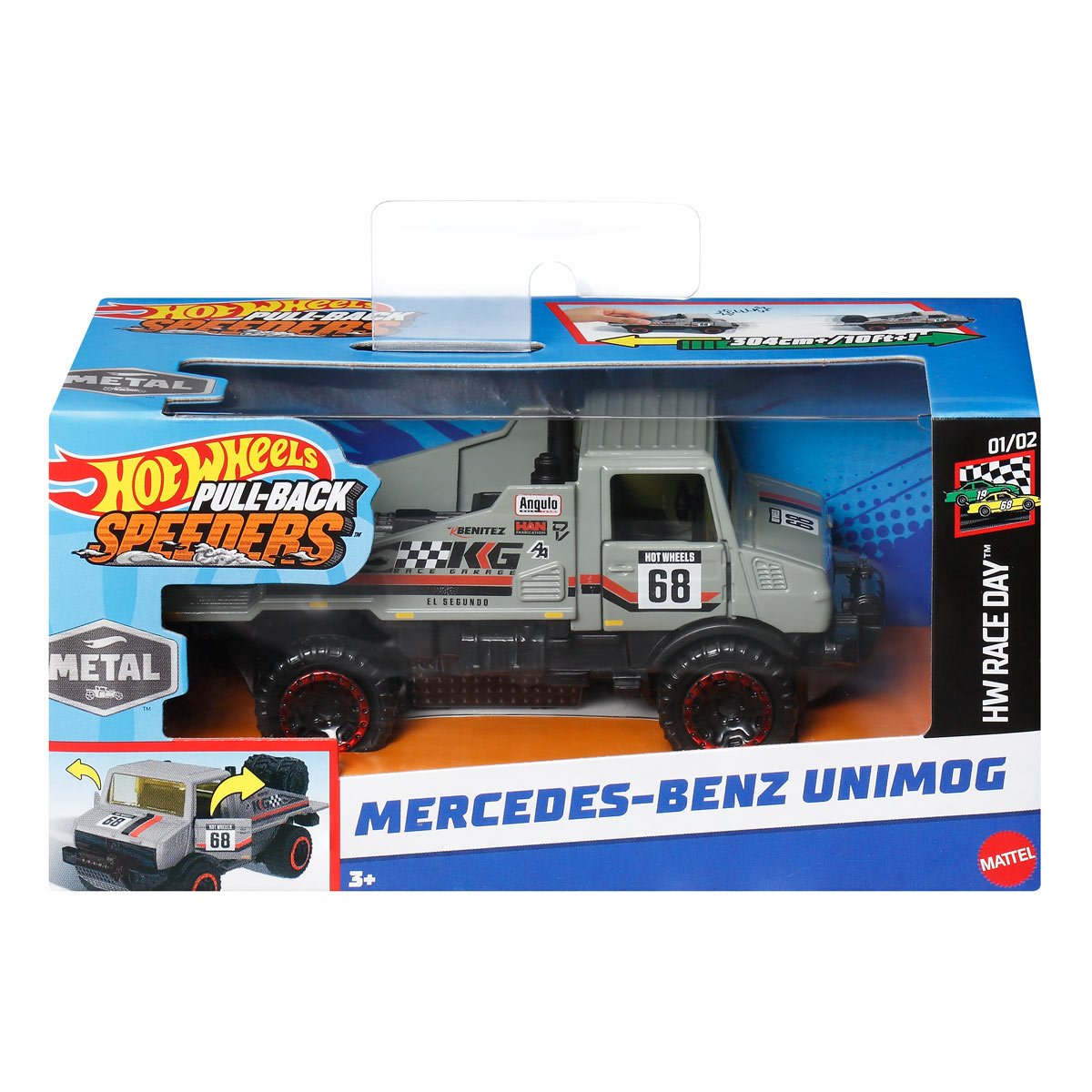 Hot Wheels Pull-Back Speeders 2026 Mix 2 Case of 12