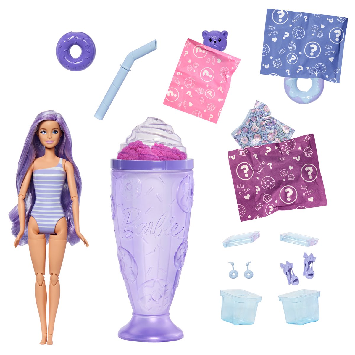Barbie Pop Reveal Purple Doll