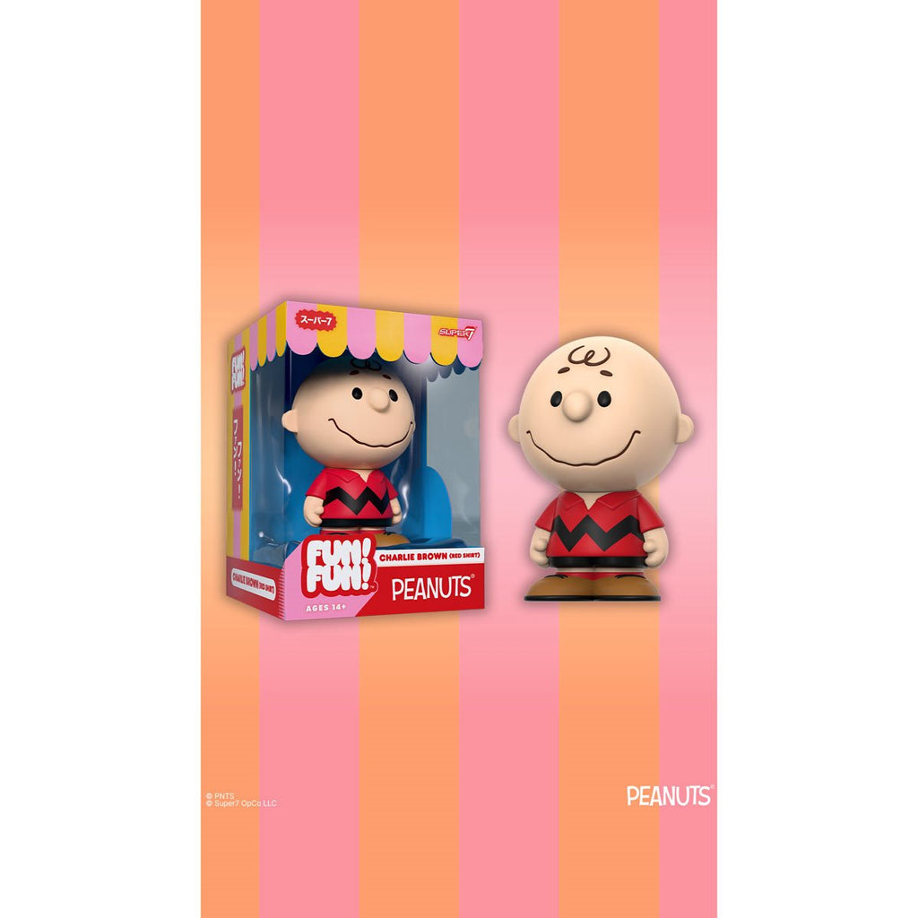 Peanuts Charlie Brown (Red Shirt) FUN! FUN! Vinyl Figure