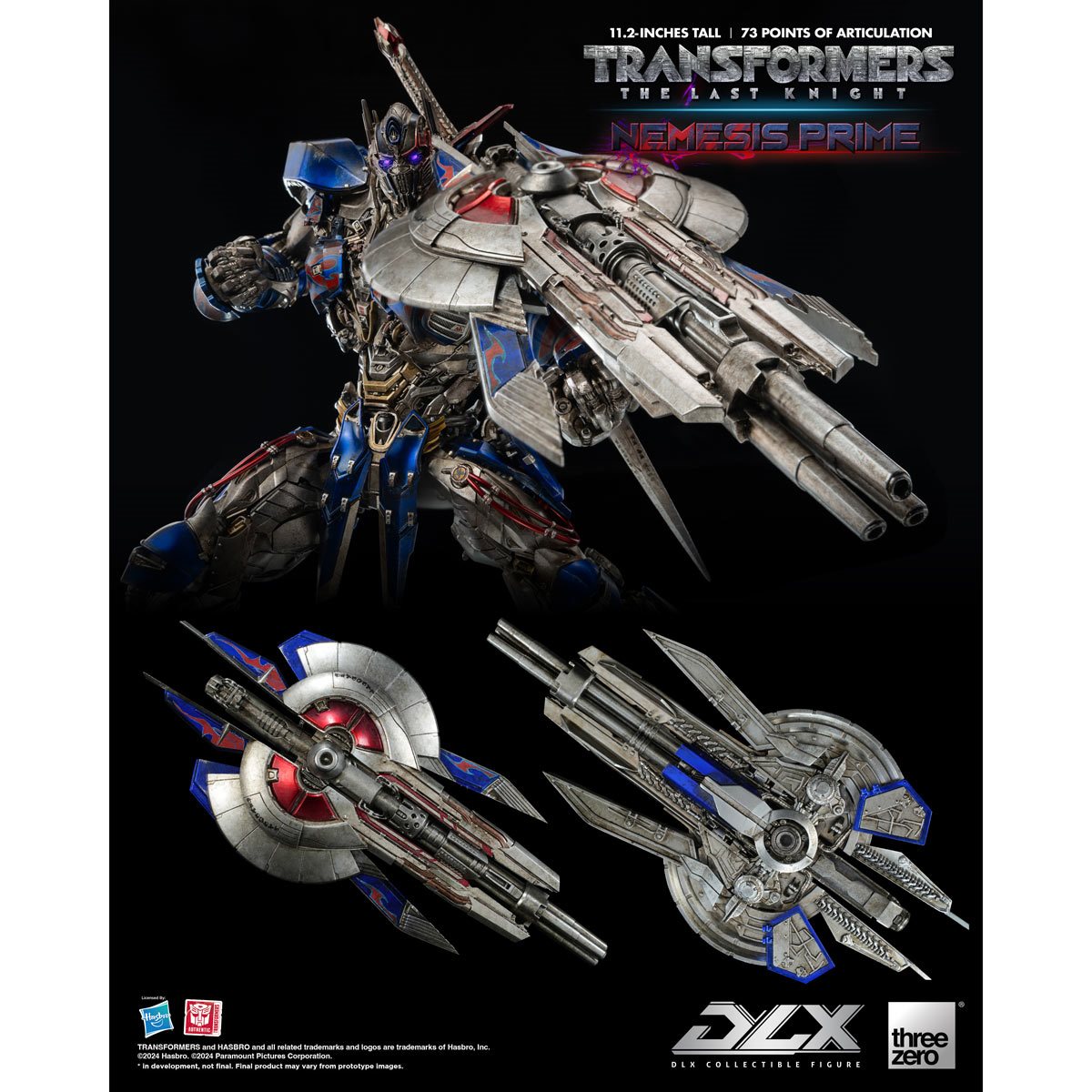 Transformers: The Last Knight Nemesis Prime DLX Action Figure