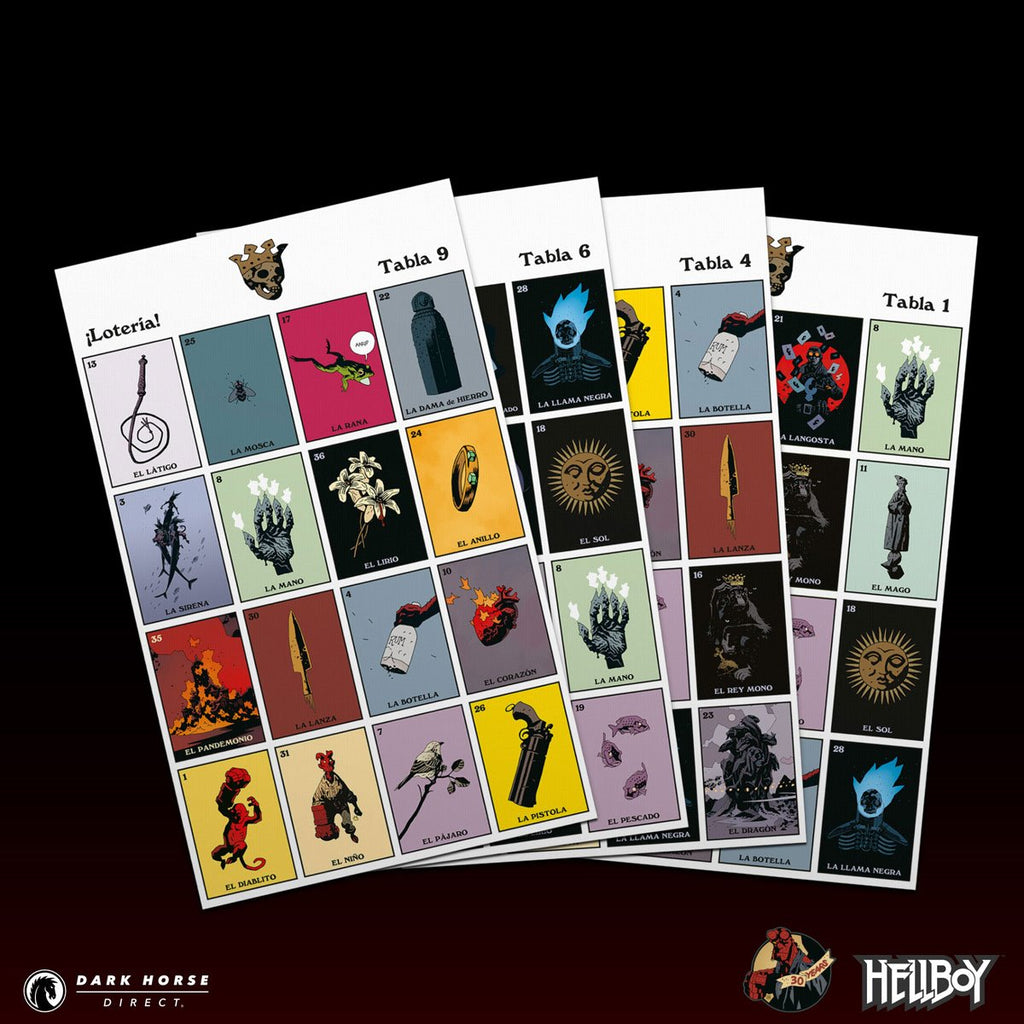 Hellboy Loteria Game