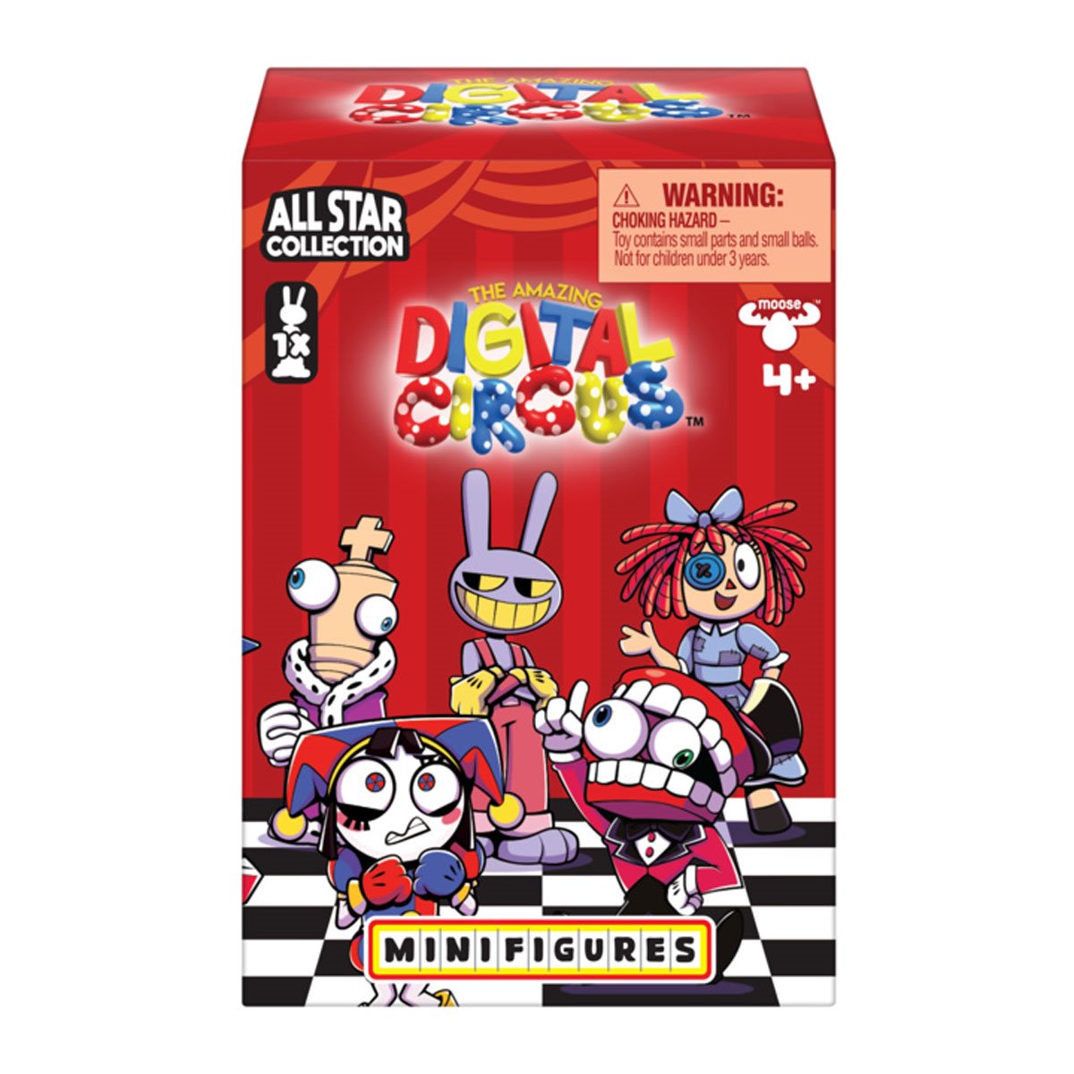 Amazing Digital Circus All Star Collection Mini-Figure Display Case of 12