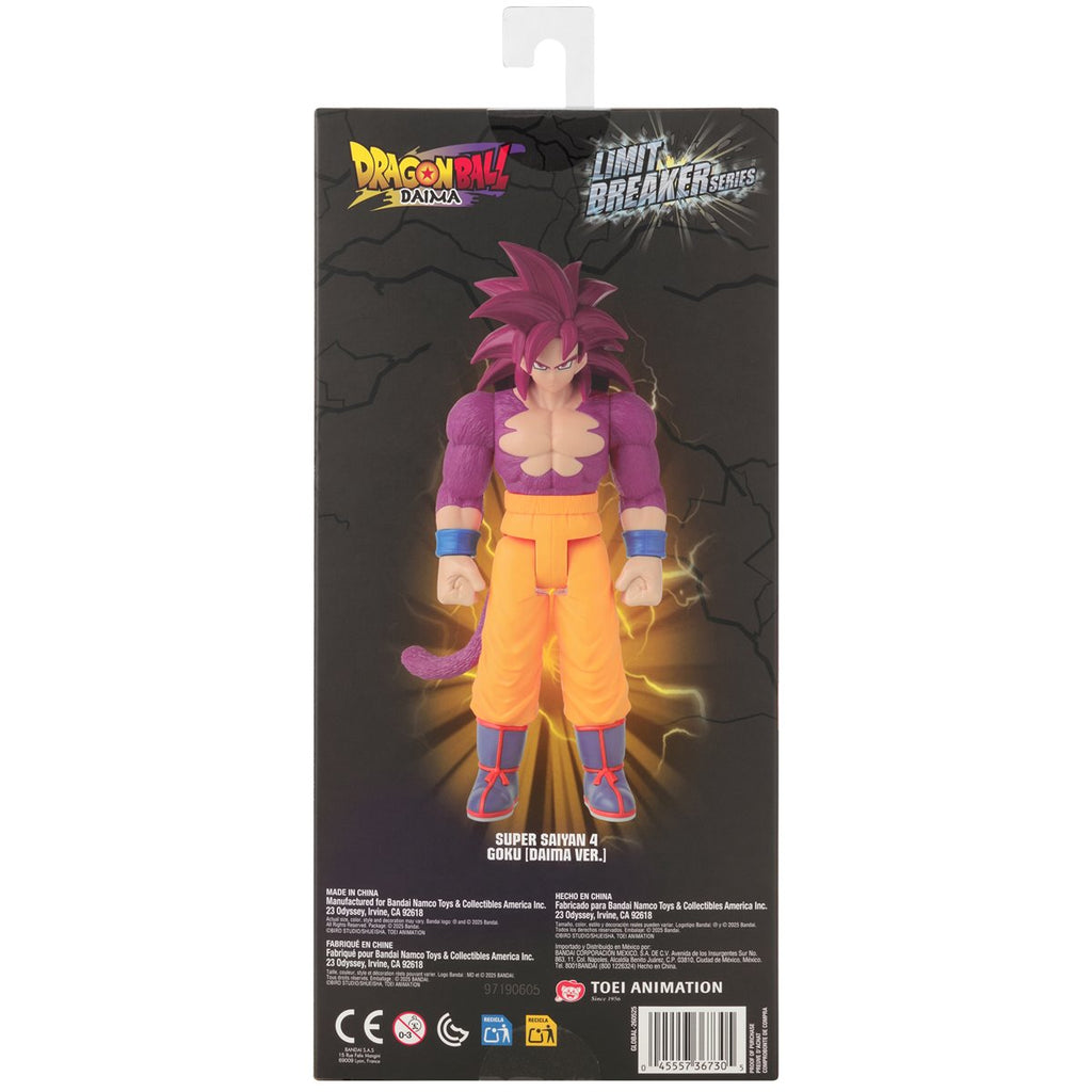 Dragon Ball Daima Limit Breaker Series Super Saiyan 4 Goku Daima Version Action Figure