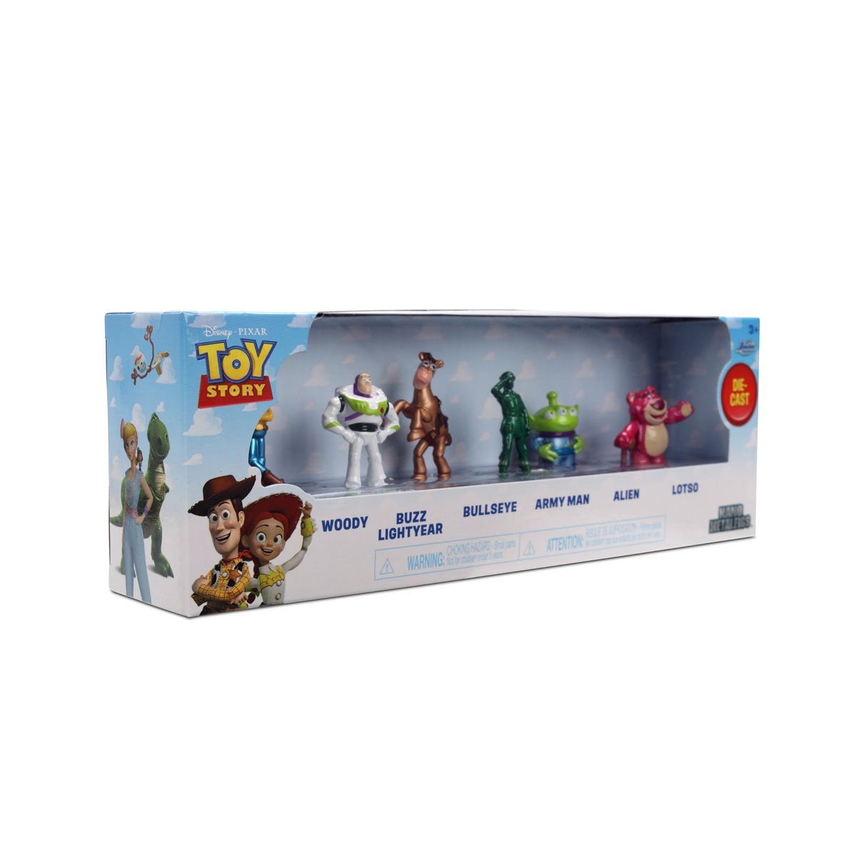 Toy Story Wave 1 Nano MetalFigs Die-Cast Metal Mini-Figure 6-Pack