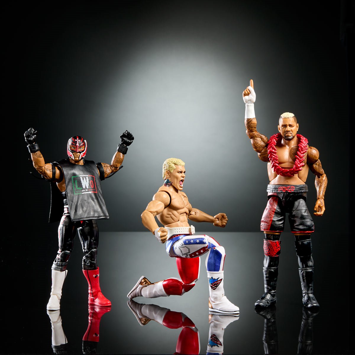 WWE Top Picks 2025 Wave 4 Elite Figure Case of 3