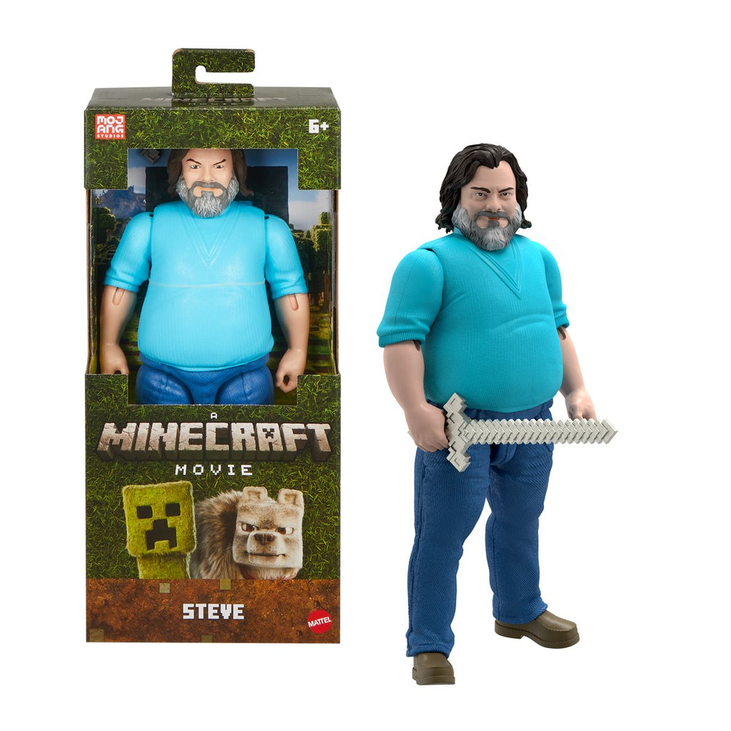 A Minecraft Movie Large Scale Action Figure Case of 2