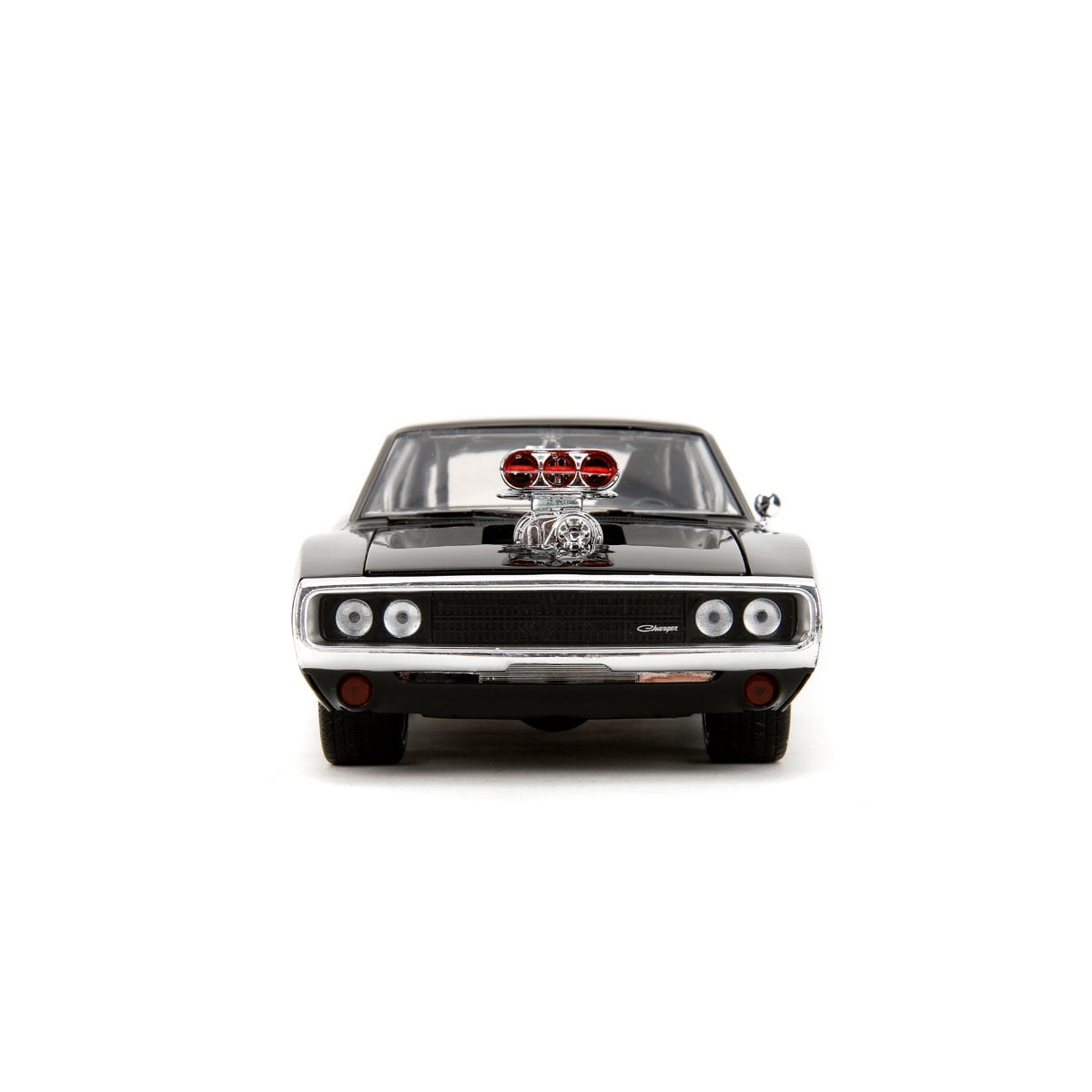 Hollywood Rides Fast and the Furious Dodge Charger R/T 1:24 Scale Die-Cast Metal Vehicle with Dom Figure