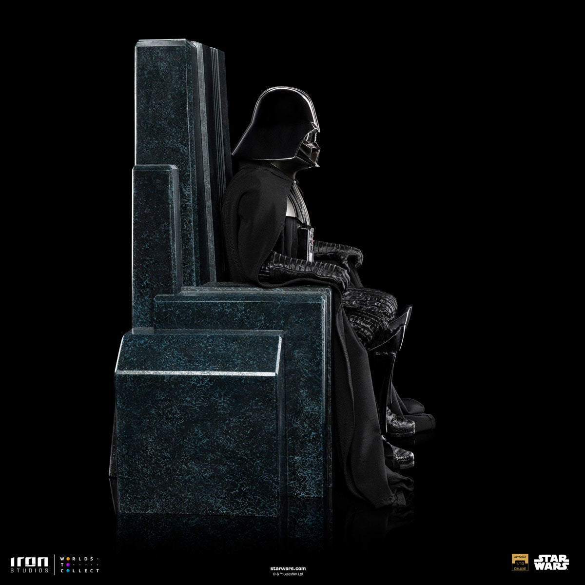 Star Wars: Obi-Wan Kenobi Darth Vader on Throne 1:10 Art Scale Limited Edition Statue