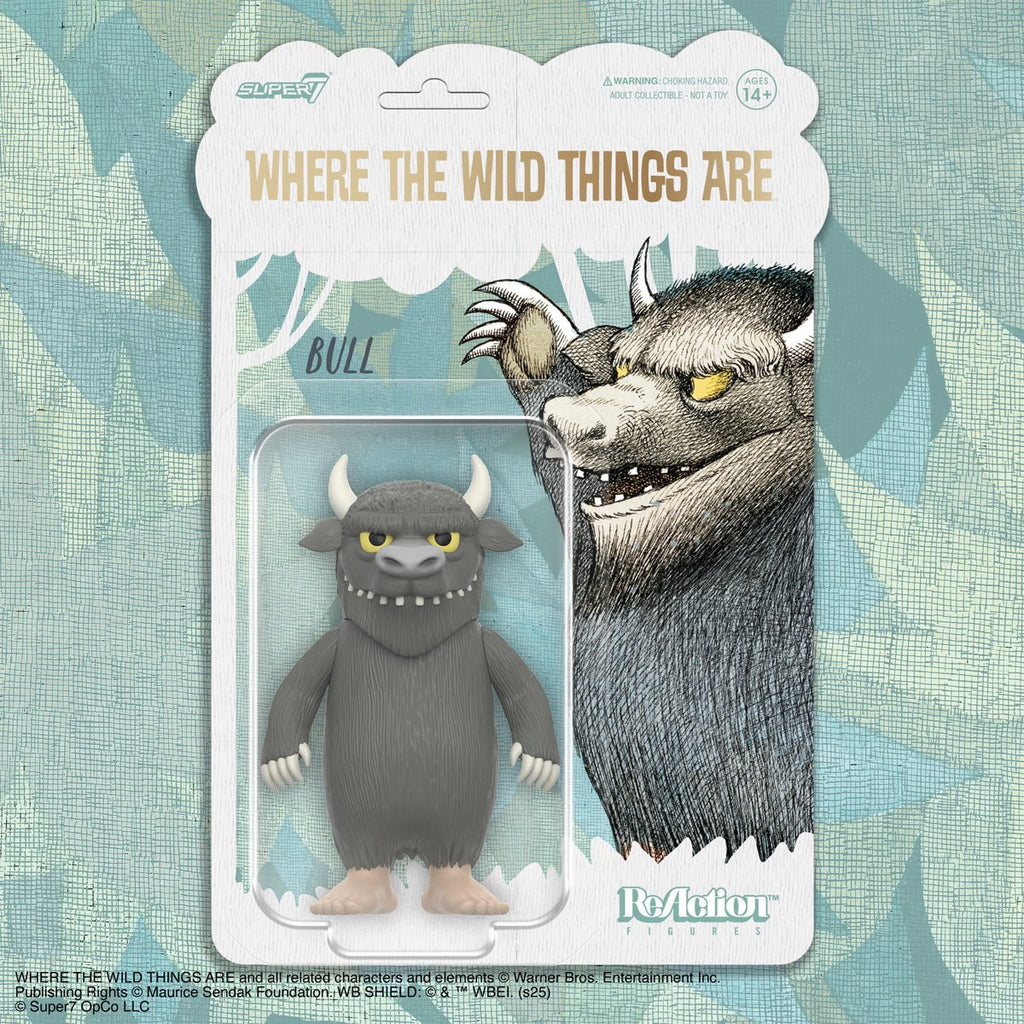 Where The Wild Things Are Bull (Monster) 3 3/4-Inch ReAction Figure