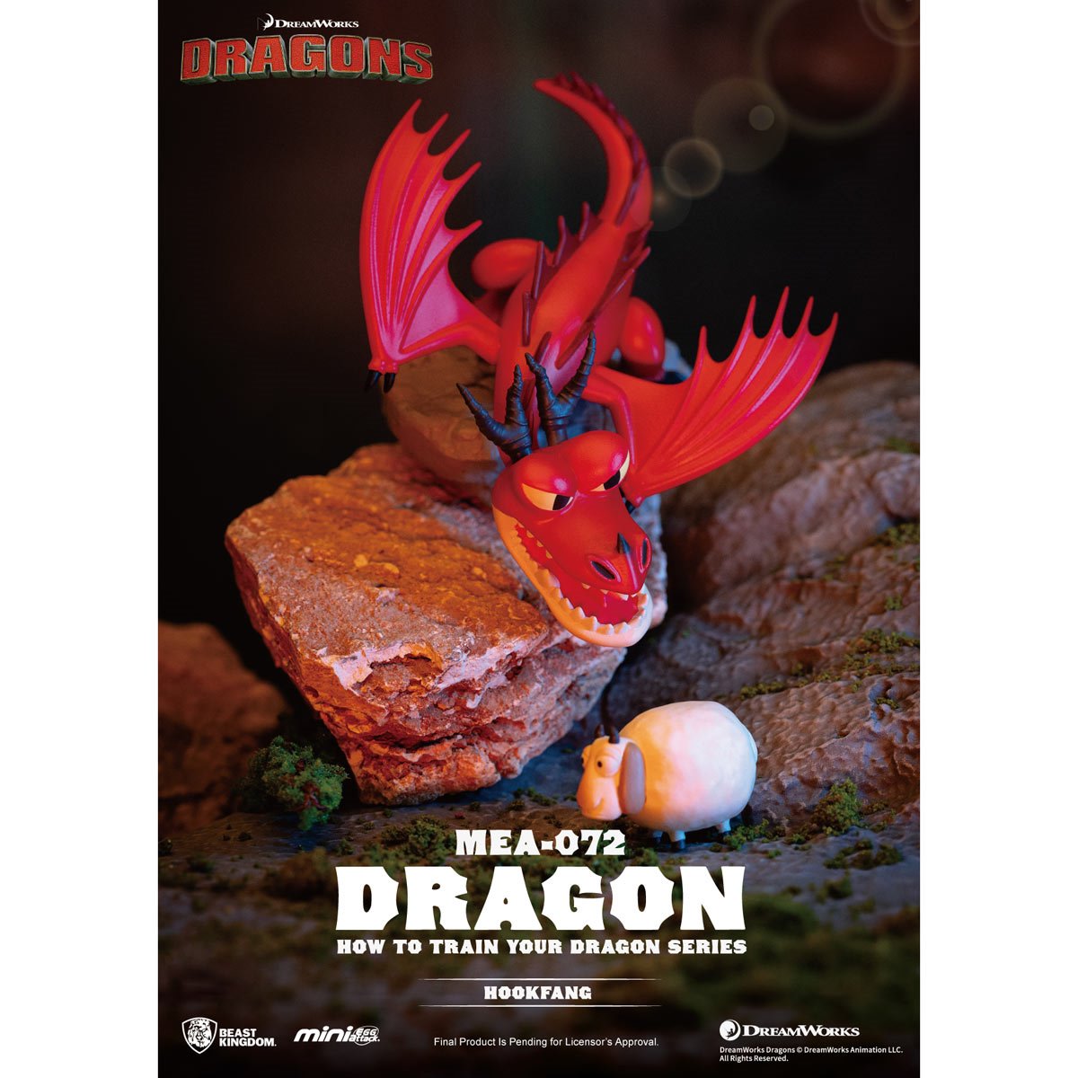 How to Train Your Dragon MEA-072 Mini-Figure Blind Box Case of 6