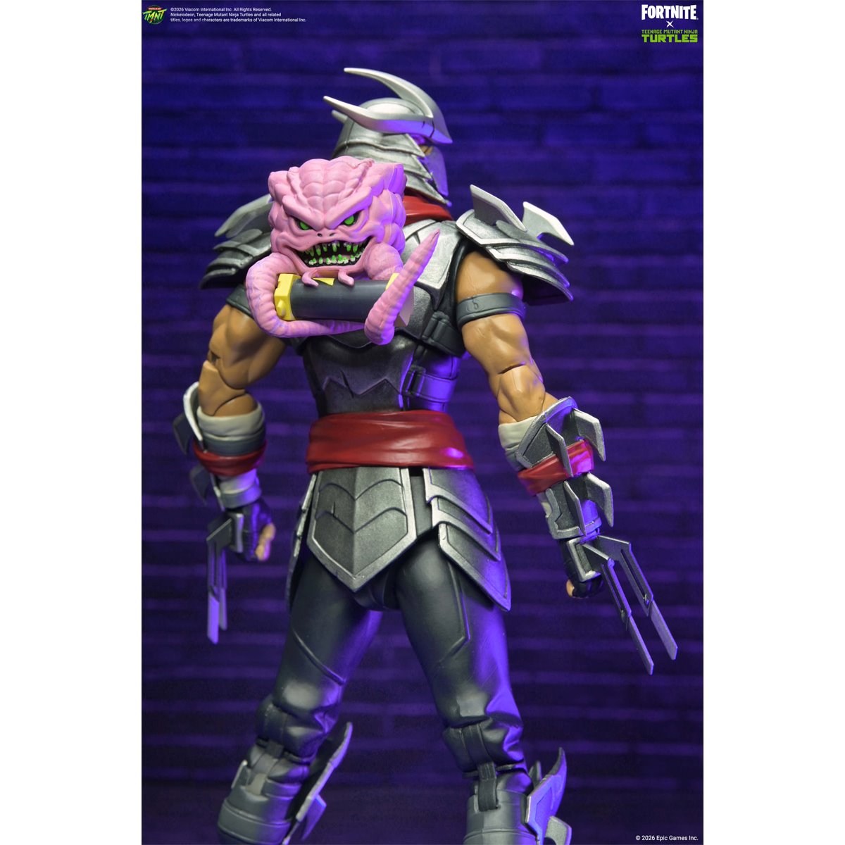 Teenage Mutant Ninja Turtles x Fortnite Shredder 7-Inch Scale Action Figure