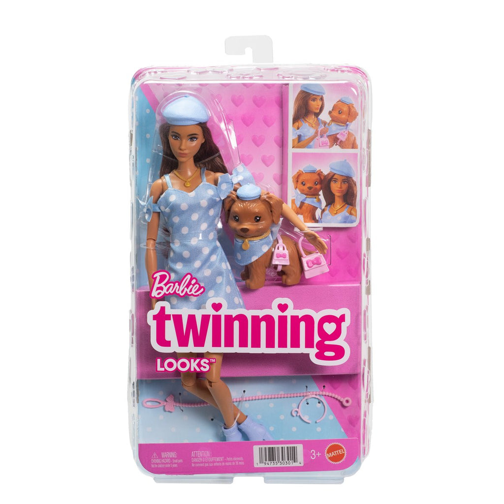 BarbieTwinning Looks Polka Dot Accessories and Doll