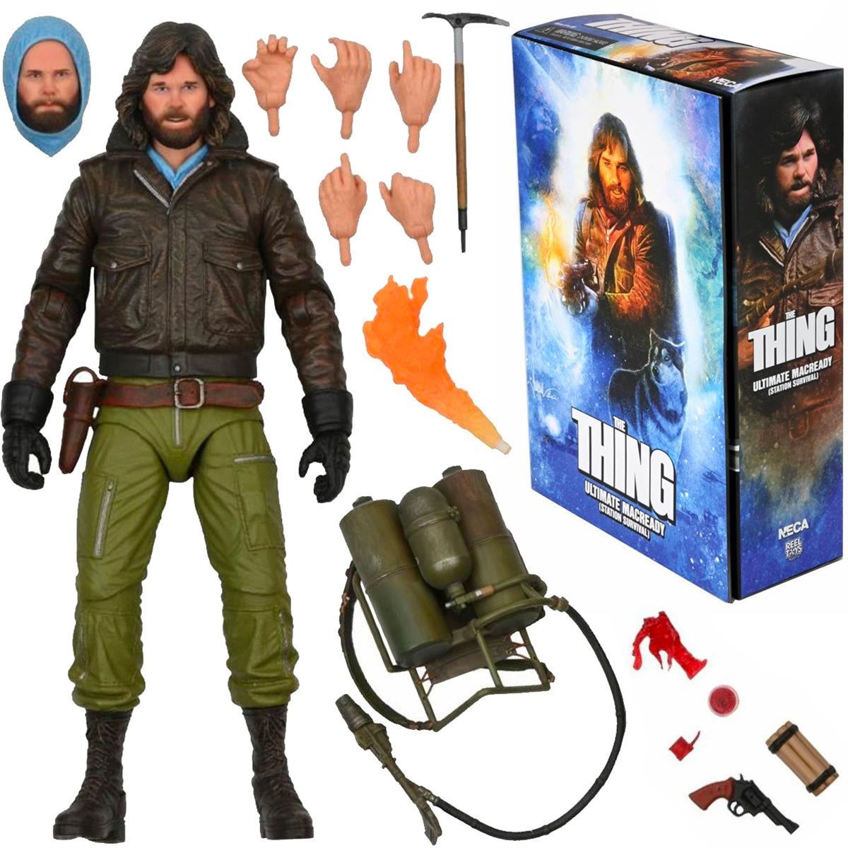 The Thing Ultimate MacReady Version 2 Station Survival 7-Inch Scale Action Figure