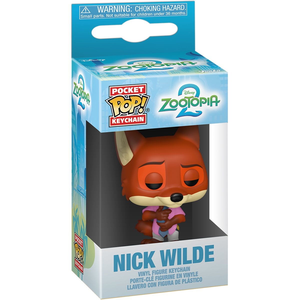 Zootopia 2 Nick Wilde Funko Pocket Pop! Key Chain