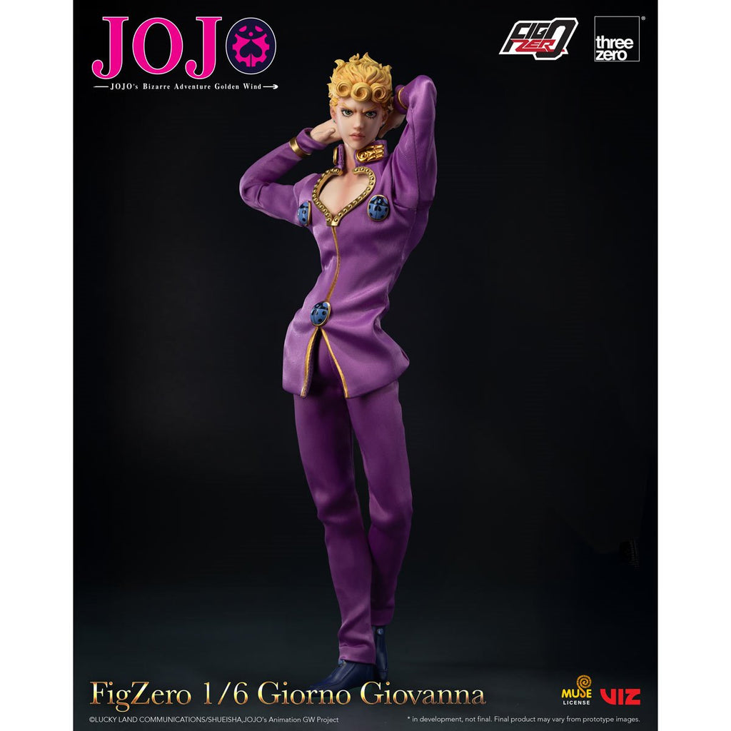JoJos Bizarre Adventure: Golden Wind Giorno Giovanna FigZero 1:6 Scale Action Figure