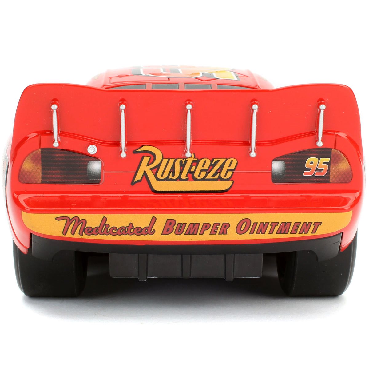 Disney Pixar Cars 3 Lightning McQueen 1:24 Scale Die-Cast Metal Vehicle with Tire Rack