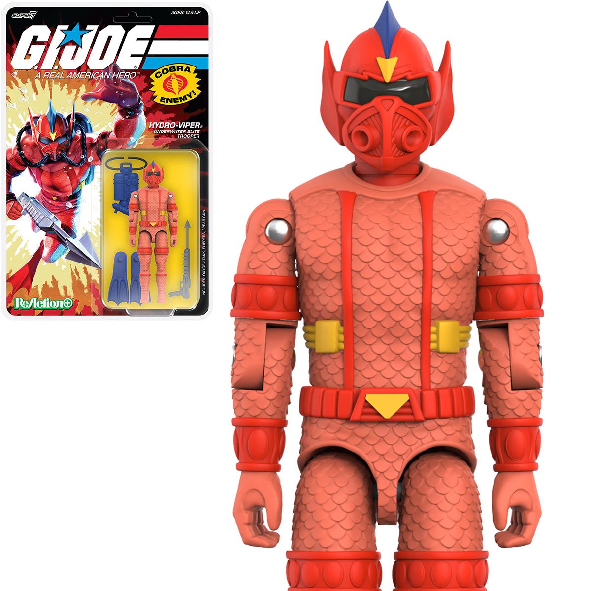 G.I. Joe Hydro Viper (Comic) 3 3/4-Inch ReAction+ Figure