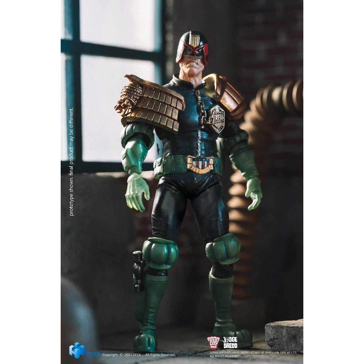 Judge Dredd Exquisite Mini Series 1:18 Scale Action Figure