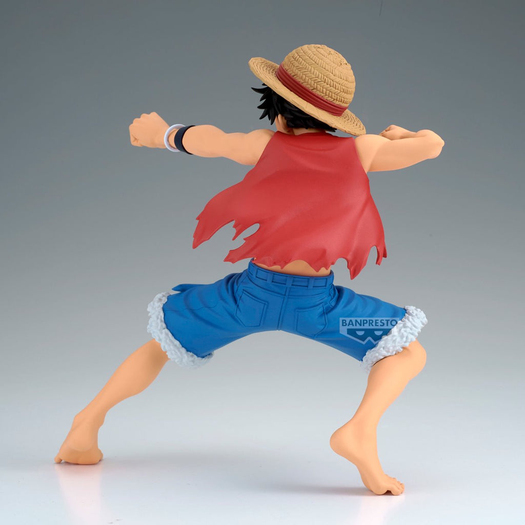 One Piece Monkey D. Luffy Cross Posing Statue