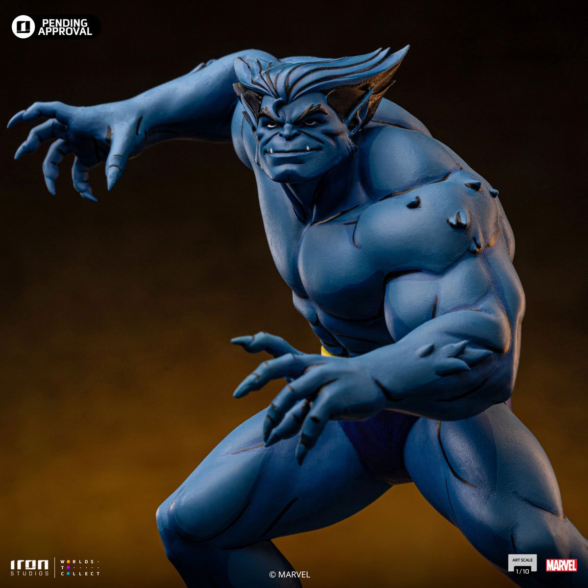 X-Men 97 Beast Battle Diorama Series 1:10 Art Scale Limited Edition Statue