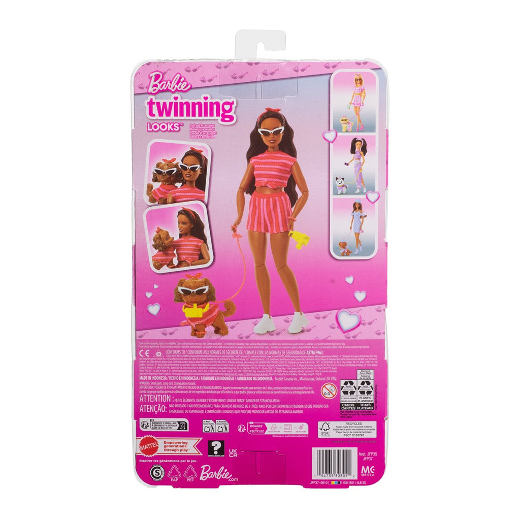 BarbieTwinning Looks Stripes Accessories and Doll