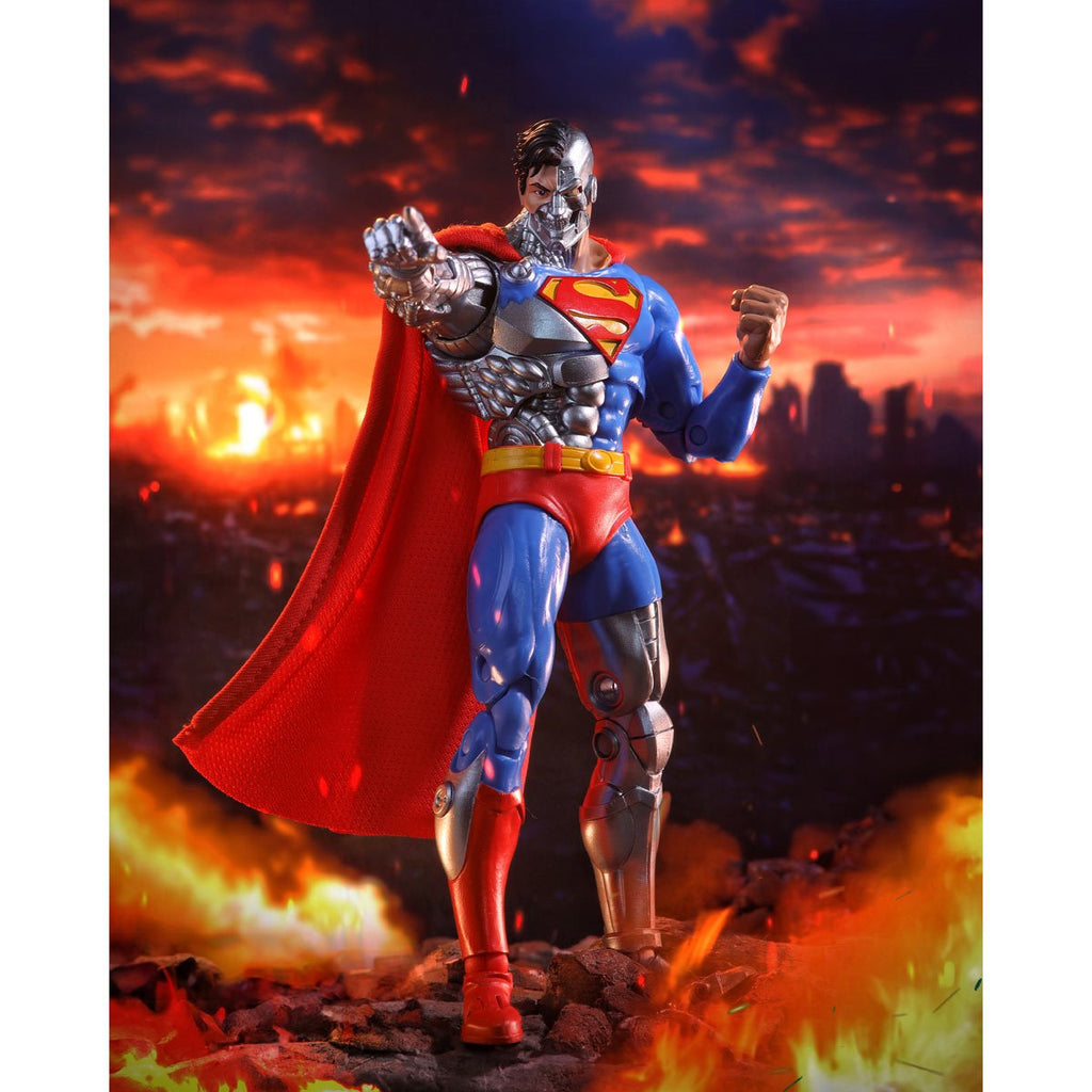 DC Multiverse McFarlane Vault Collection Wave 2 Cyborg Superman Revenge of the Green Lanterns 7-Inch Scale Action Figure