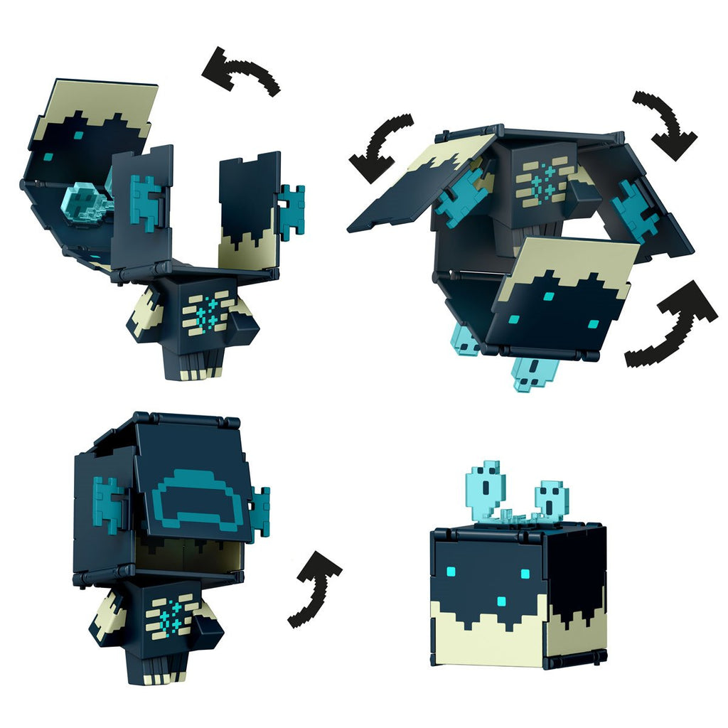 Minecraft Skulk Catalyst/Warden Flippin' Figs Action Figure