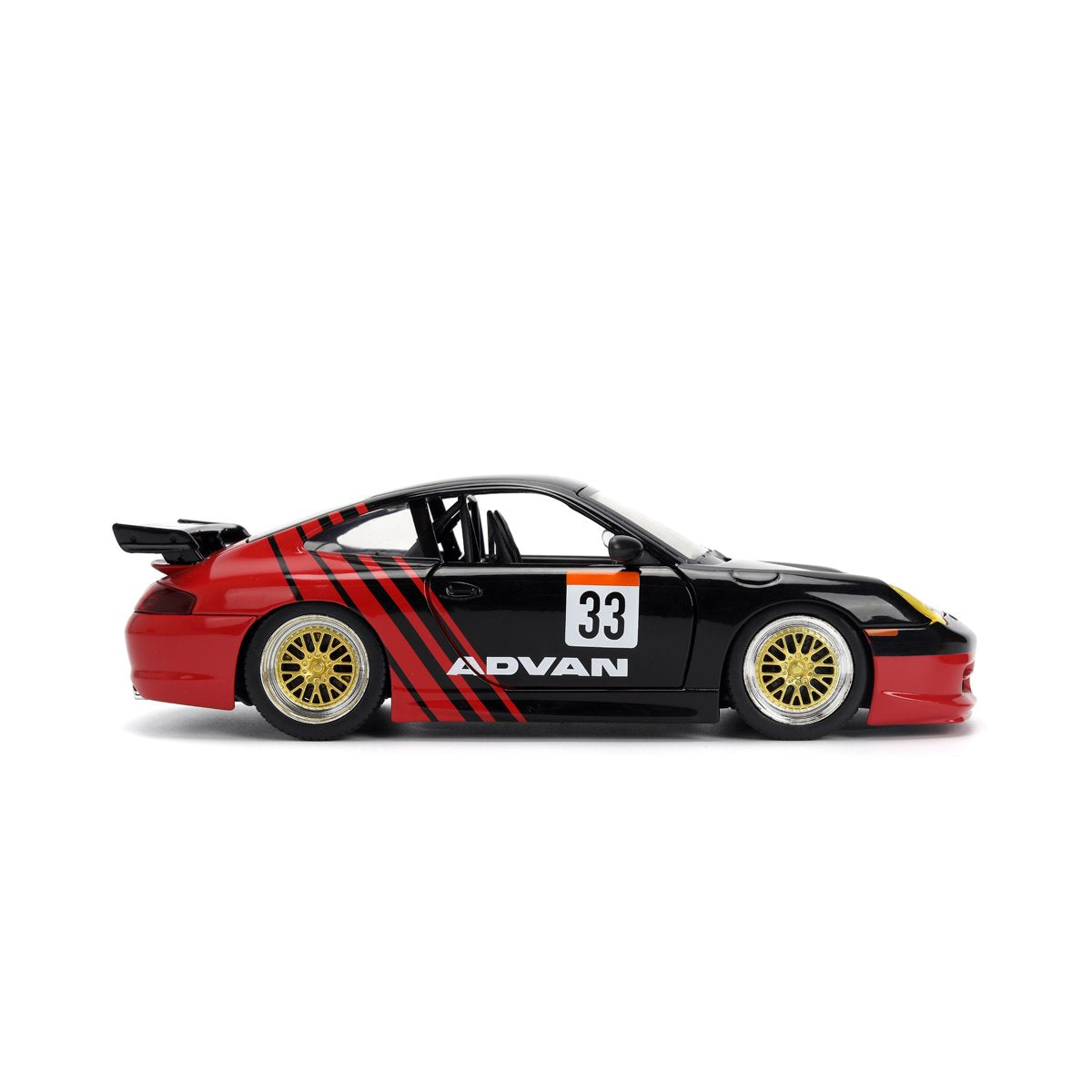 Hyper-Spec Porsche 911 GT3 RS 996 1:24 Scale Die-Cast Metal Vehicle