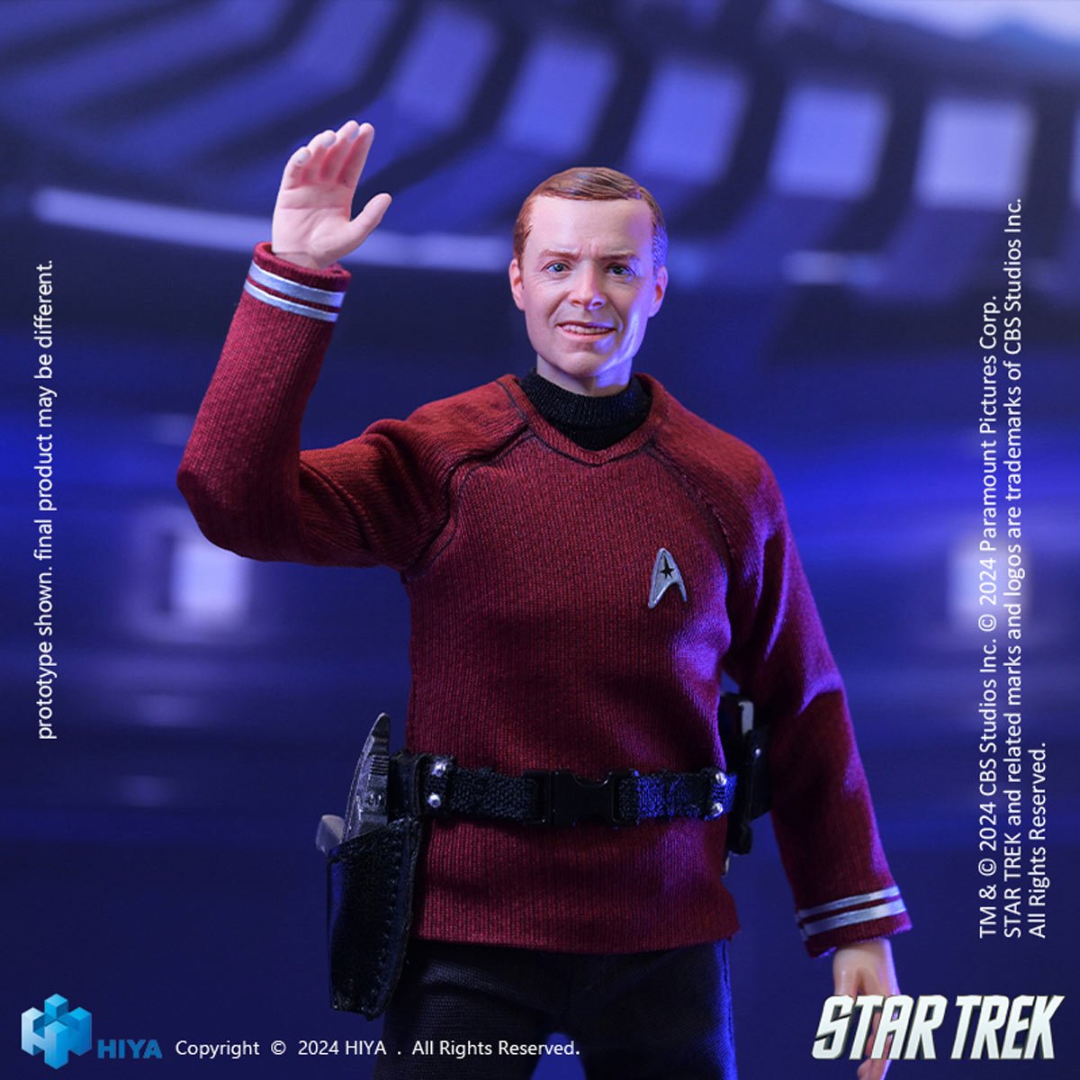 Star Trek 2009 Movie Scotty Exquisite Super 1:12 Scale Action Figure