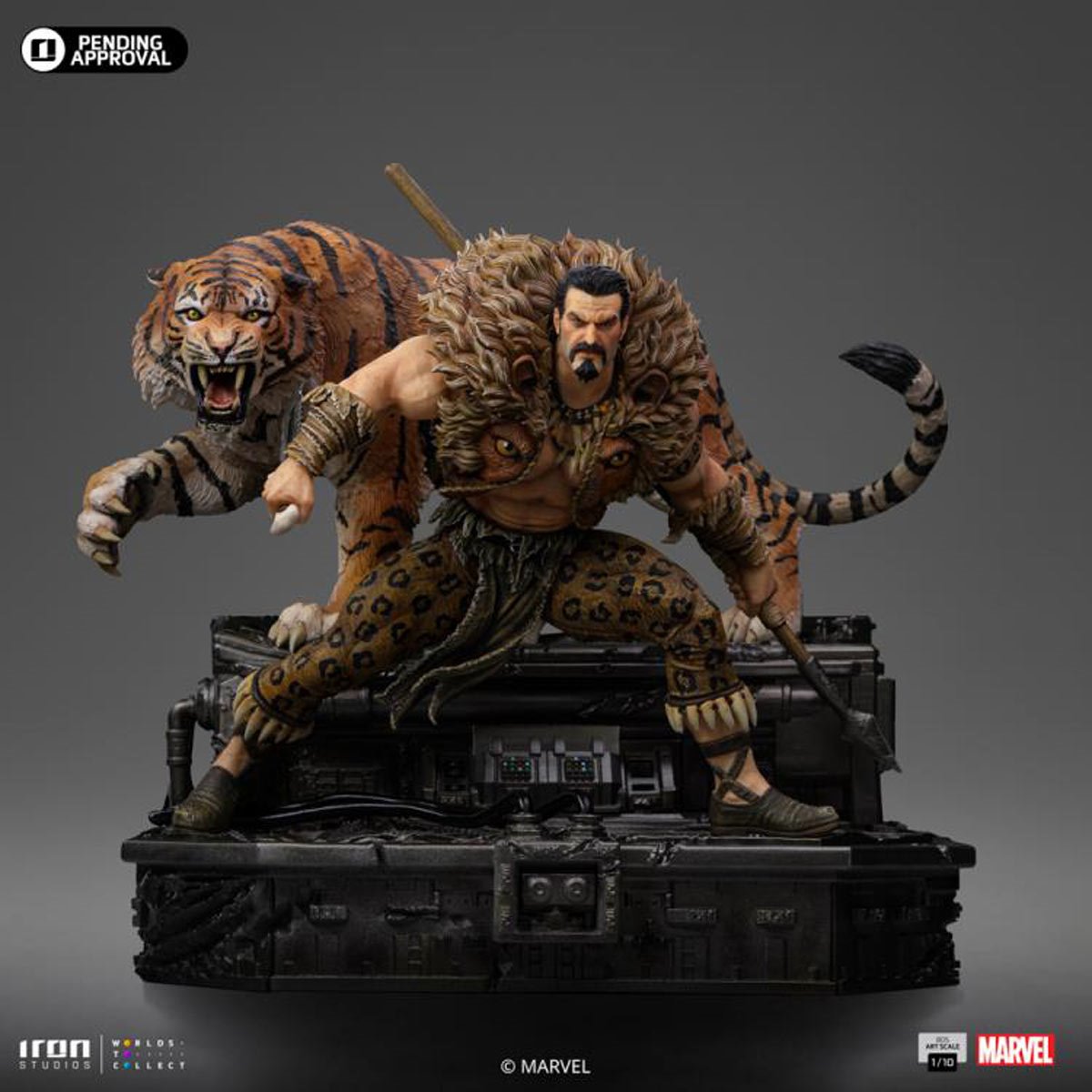 Kraven Spider-Man vs Villains Battle Diorama Series 1:10 Art Scale Limited Edition Statue