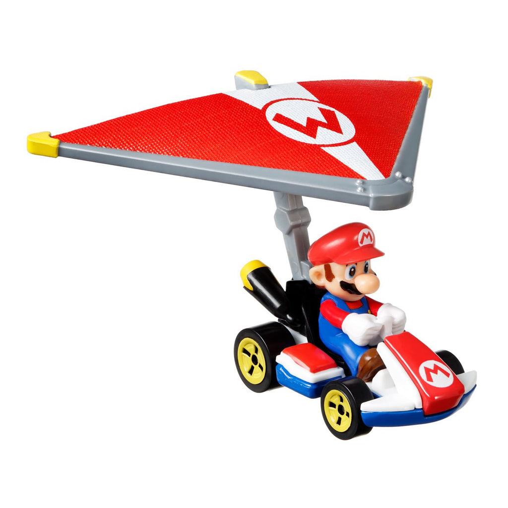 Mario Kart Hot Wheels Gliders 2026 Mix  3 Vehicle Case of 4